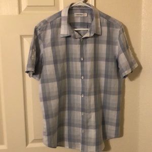 Calvin Klein short sleeve button up.